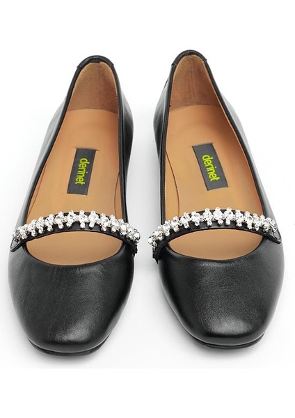 Deri Taşlı Kadın Babet modelleri