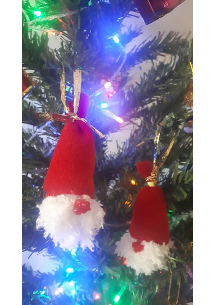 Yılbaşı Ağacı Süsü 5li Noel Baba