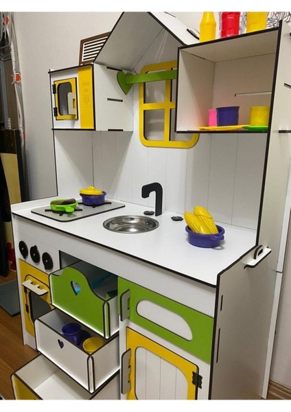 120X80 Xxl Büyük Ahşap Mutfak