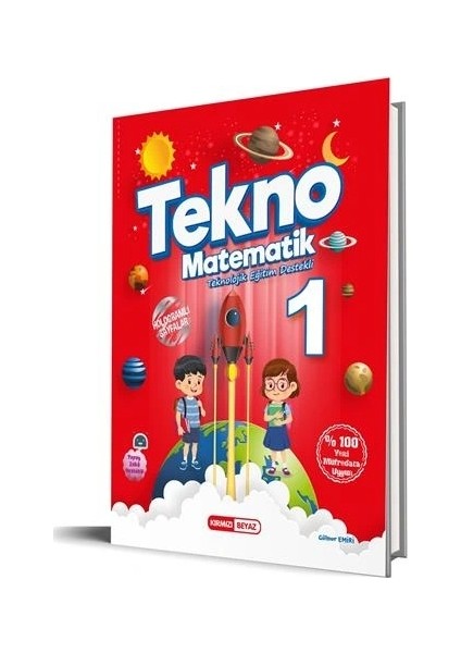 Kırmızı Beyaz Tekno 1.sınıf Matematik Yeni