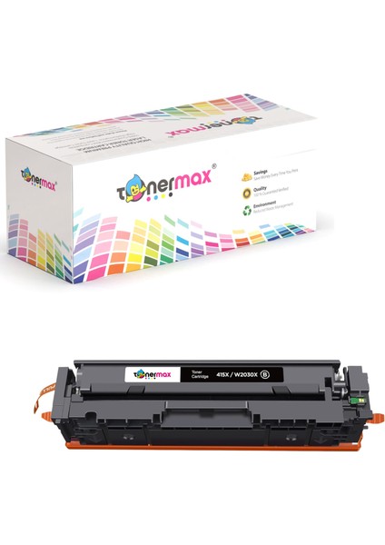 Hp 415X Muadil Toner Siyah - Çipli / M455 / M480 / M454 / M478 / M479 fiyatları