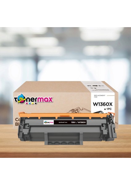 Tonermax® Hp Laserjet M236D Muadil Toner / Hp 136X / M236D