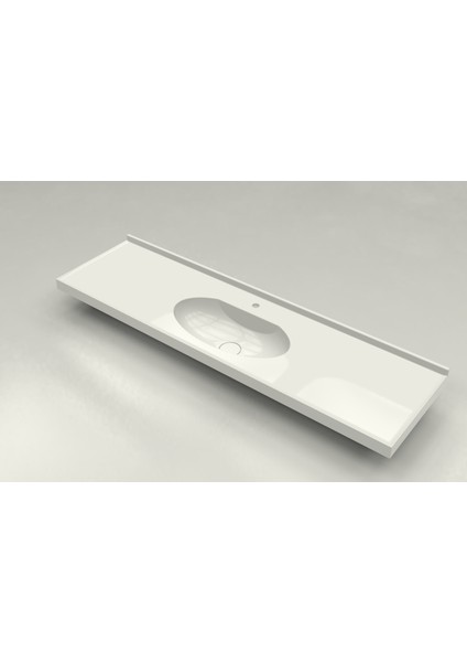 Fenna 500 x 1800 mm Etajerli Akrilik Banyo Lavabosu modelleri