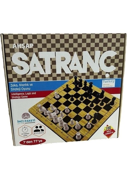 Ahşap Satranç Takımı