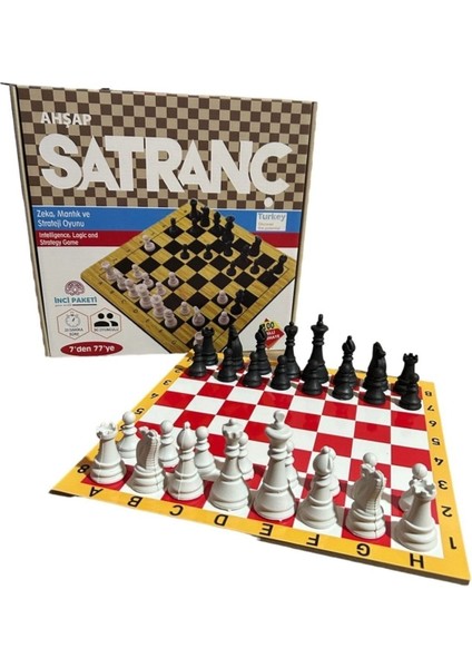 Ahşap Satranç Takımı