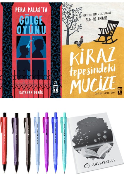 Kiraz Tepesindeki Mucize ve Pera Palas'ta Gölge Oyunu 2'li Set - Kalem