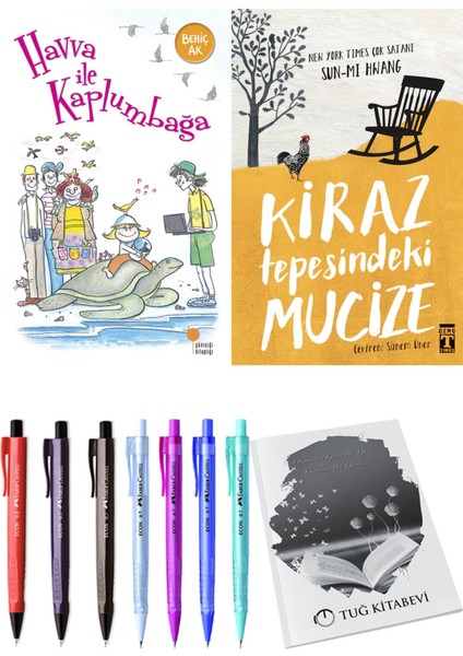 Kiraz Tepesindeki Mucize ve Havva ile Kaplumbağa 2'li Set - Kalem