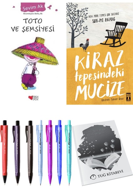 Kiraz Tepesindeki Mucize ve Toto ve Şemsiyesi 2'li Set - Kalem