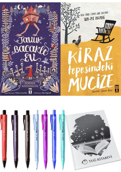 Kiraz Tepesindeki Mucize ve Tavuk Bacaklı Ev 2'li Set - Kalem