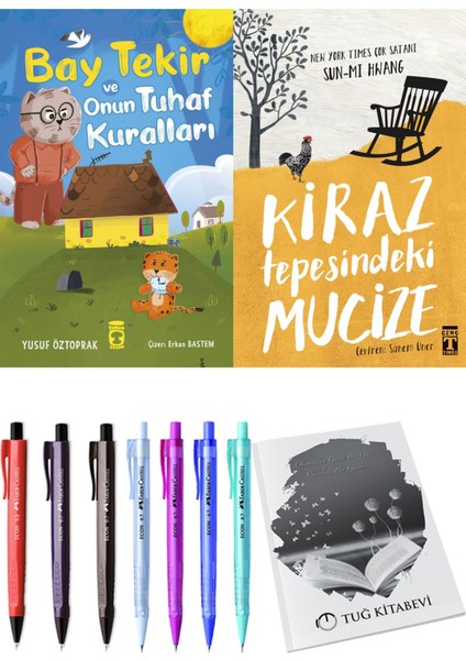 Kiraz Tepesindeki Mucize ve Bay Tekir ve Onun Tuhaf Kuralları 2'li Set - Kalem