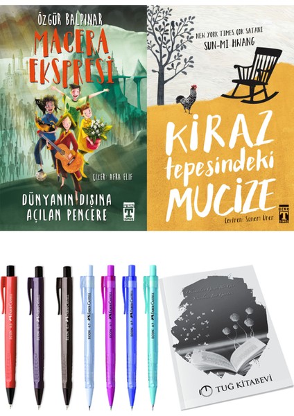 Kiraz Tepesindeki Mucize ve Gelecek Ekspresi Dünyanın Dışına Açılan Pencere 2'li Set - Kalem