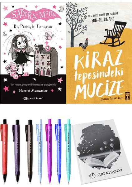 Kiraz Tepesindeki Mucize ve Isadora Moon 13 Diş Perisiyle Tanışıyor 2'li Set - Kalem