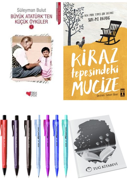 Kiraz Tepesindeki Mucize ve Büyük Atatürk'ten Küçük Öyküler 2 2'li Set - Kalem