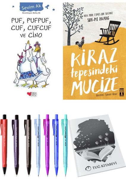 Kiraz Tepesindeki Mucize ve Puf, Pufpuf, Cuf, Cufcuf ve Cino 2'li Set - Kalem