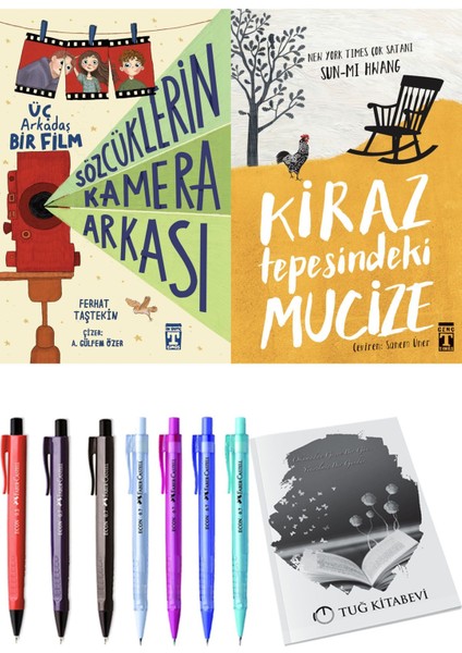 Kiraz Tepesindeki Mucize ve Sözcüklerin Kamera Arkası 2'li Set - Kalem