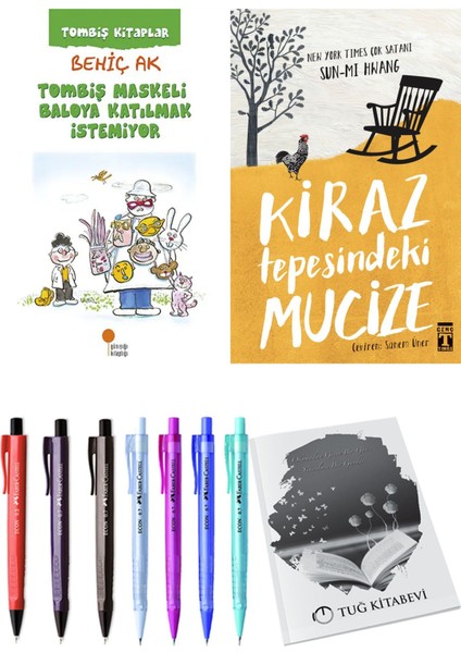 Kiraz Tepesindeki Mucize ve Tombiş Maskeli Baloya Katılmak Istemiyor 2'li Set - Kalem