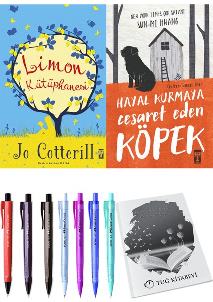Hayal Kurmaya Cesaret Eden Köpek ve Limon Kütüphanesi 2'li Set - Kalem