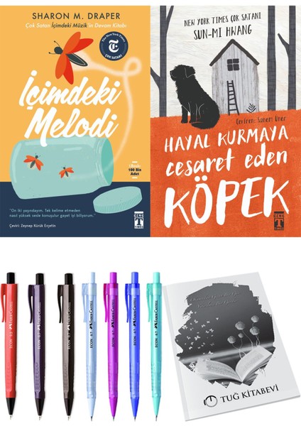 Hayal Kurmaya Cesaret Eden Köpek ve İçimdeki Melodi 2'li Set - Kalem