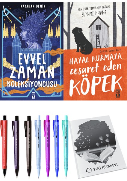 Hayal Kurmaya Cesaret Eden Köpek ve Evvel Zaman Koleksiyoncusu 2'li Set - Kalem