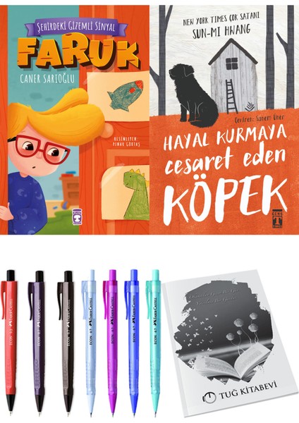 Hayal Kurmaya Cesaret Eden Köpek ve Şehirdeki Gizemli Sinyal Faruk 2'li Set - Kalem