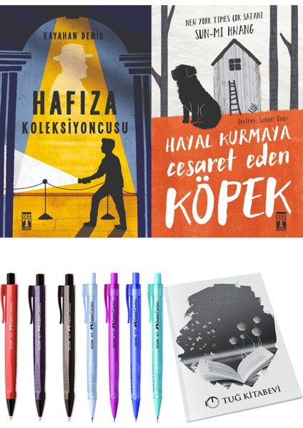 Hayal Kurmaya Cesaret Eden Köpek ve Hafıza Koleksiyoncusu 2'li Set - Kalem