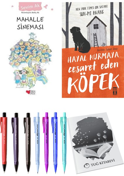 Hayal Kurmaya Cesaret Eden Köpek ve Mahalle Sineması 2'li Set - Kalem
