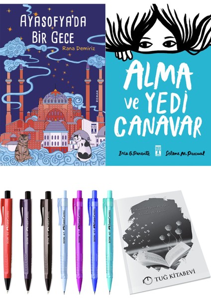 Alma ve Yedi Canavar ve Ayasofya'da Bir Gece 2'li Set - Kalem