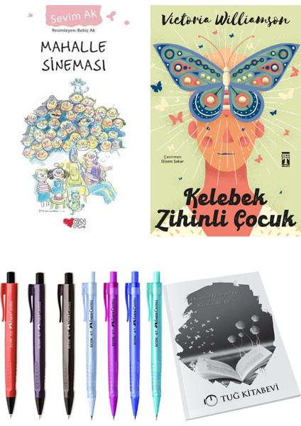 Kelebek Zihinli Çocuk ve Mahalle Sineması 2'li Set - Kalem