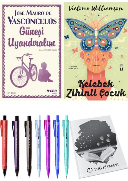 Kelebek Zihinli Çocuk ve Güneşi Uyandıralım 2'li Set - Kalem