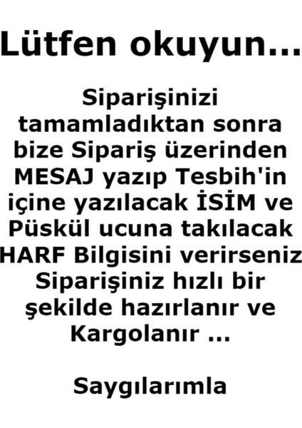 Kişiye Özel Isimli - Mat Oniks / Dumanlı Kuvars Kombinli Doğal Taş Tesbih modelleri
