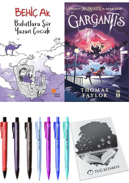 Gargantis ve Bulutlara Şiir Yazan Çocuk 2'li Set - Kalem