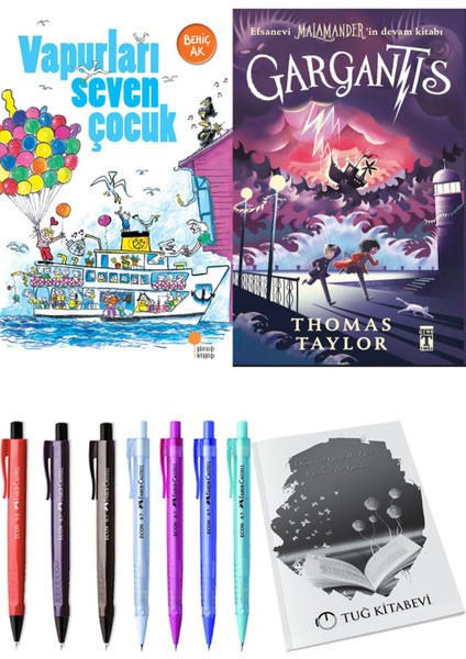 Gargantis ve Vapurları Seven Çocuk 2'li Set - Kalem
