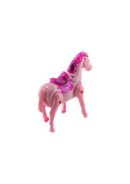 Oyuncak At Işıklı Sesli Hareketli Pembe