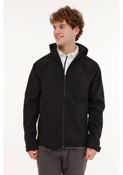 8 HW2770 Erkek Mont - Siyah