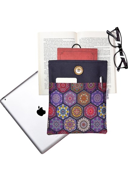 Kitap Kılıfı / Kitap Çantası , Mandala