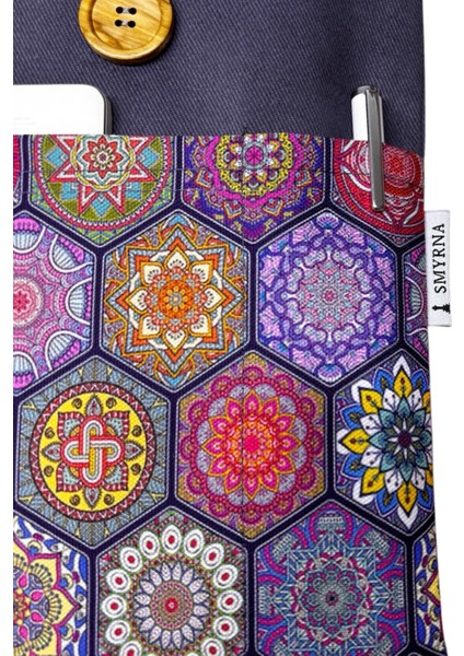 Kitap Kılıfı / Kitap Çantası , Mandala modelleri