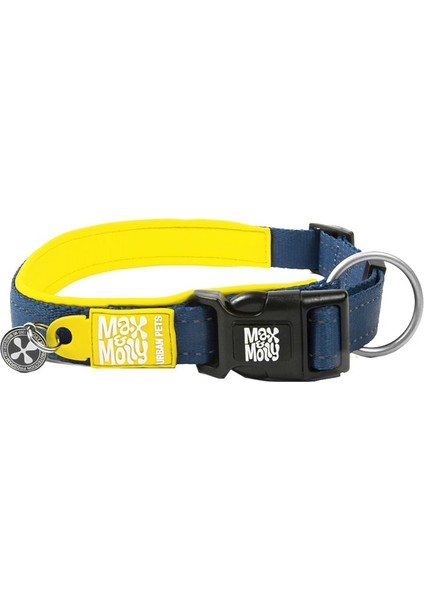 Smart Id Matrix Yellow Boyun Tasması Large