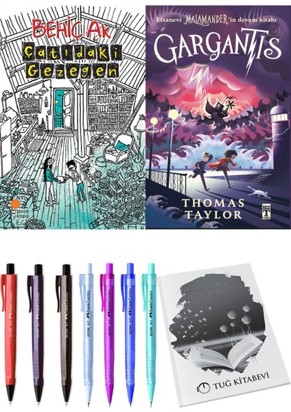 Gargantis ve Çatıdaki Gezegen 2'li Set - Kalem