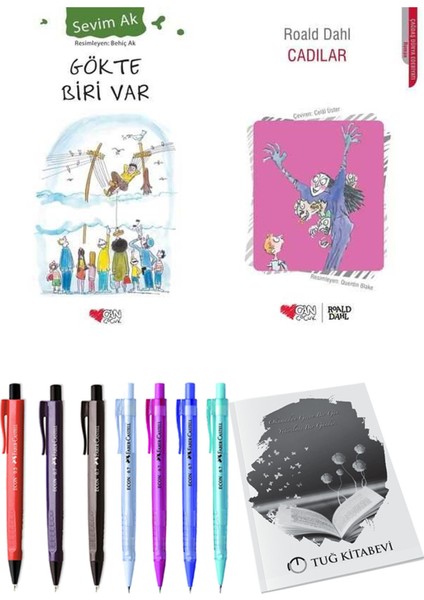 Cadılar ve Gökte Biri Var 2'li Set - Kalem
