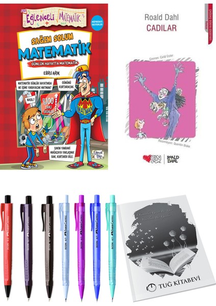 Cadılar ve Sağım Solum Matematik 2'li Set - Kalem
