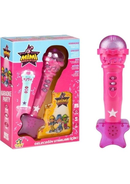 Mini Mikrofon Sesli Işıklı