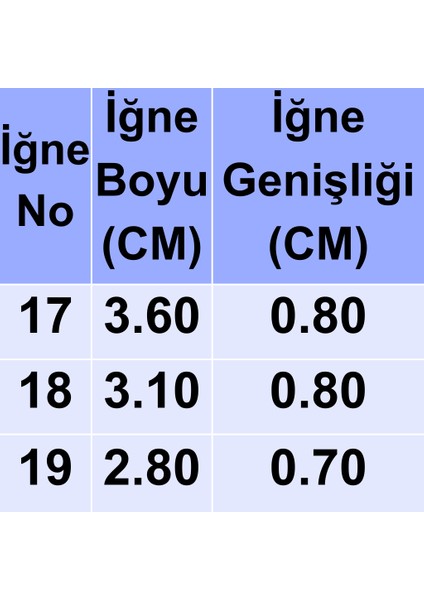 Çinekop İğnesi, 0382 Beyaz Düz Uzun Pala 1000 Adet