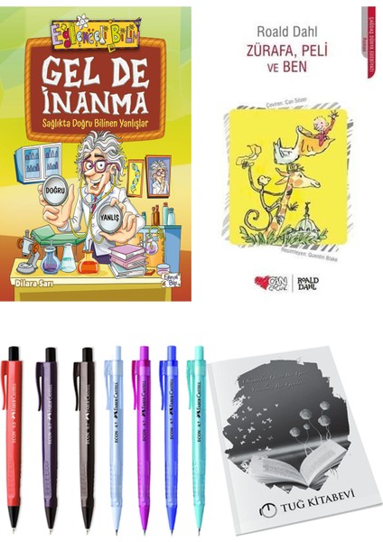Zürafa, Peli ve Ben ve Gel de İnanma 2'li Set - Kalem