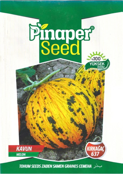 Kırkağaç 637 Kavun Tohumu 10 gr Pınaper Tohumculuk fiyatları