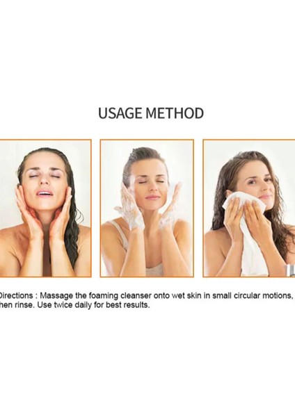 Dr.rashel C Vitamini Aydınlatıcı ve Yaşlanma Karşıtı Yüz Temizleyici 80ML(VITAMIN C Facial Cleanser)