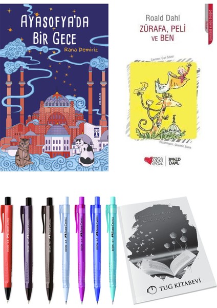 Zürafa, Peli ve Ben ve Ayasofya'da Bir Gece 2'li Set - Kalem