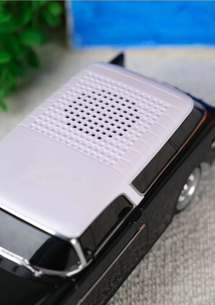 Deluxe Klasik Araba Bluetooth Hoparlör Speaker 10W Output Tws Fm Radyo Sd Kart USB