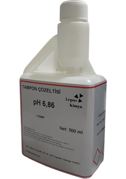 Ph 6.86 Kalibrasyon Sıvısı