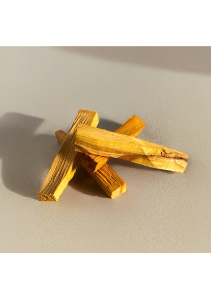 Palo Santo Tütsü Seti – 4 Adet Palo Santo (40-45GR), Palo Santo Tütsülük (Mermer Desen) - Peru