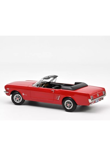 182810 1/18 Ford Mustang Convertible 1966 Signal Flare Red